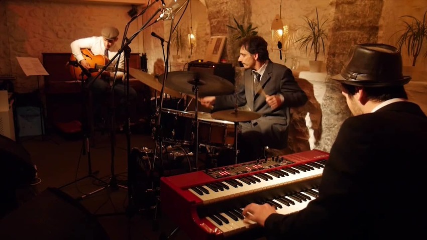 Blue Note Organ Trio + Daniele Raimondi live στο Beton7