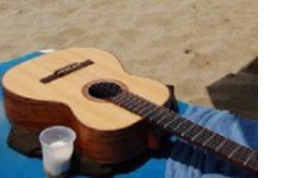 Jamming night on the beach