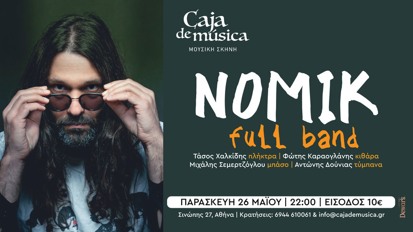 NOMIK full band live | Caja de musica