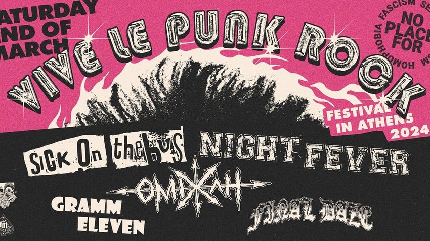 VIVE LE PUNK ROCK FESTIVAL IN ATHENS 2024