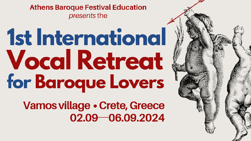 1ο International Vocal Retreat for Baroque Lovers