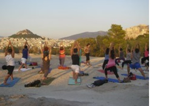 Yoga στο άλσος