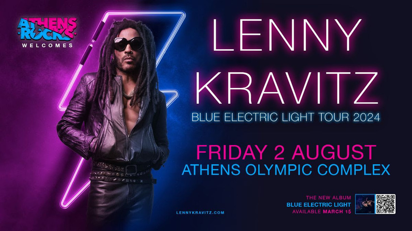 O Lenny Kravitz στο Athens Rocks! 