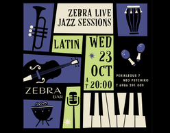 Zebra live jazz sessions vol.3 | Latin premiere!