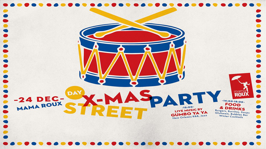 The Mama Roux XMAS street party